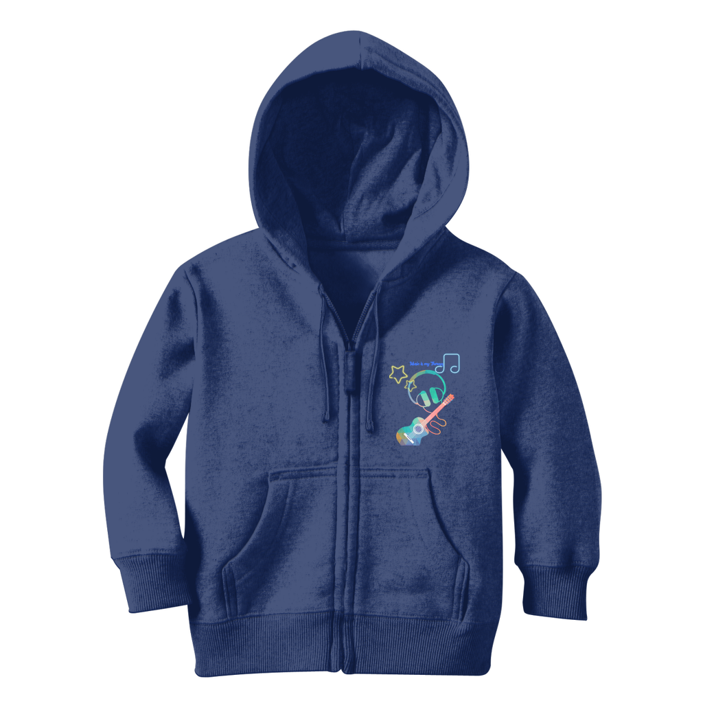 Music Classic Kids Zip Hoodie - IAKAM