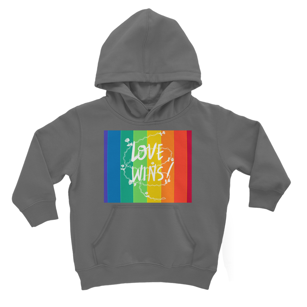 Love Wins Classic Kids Hoodie - IAKAM