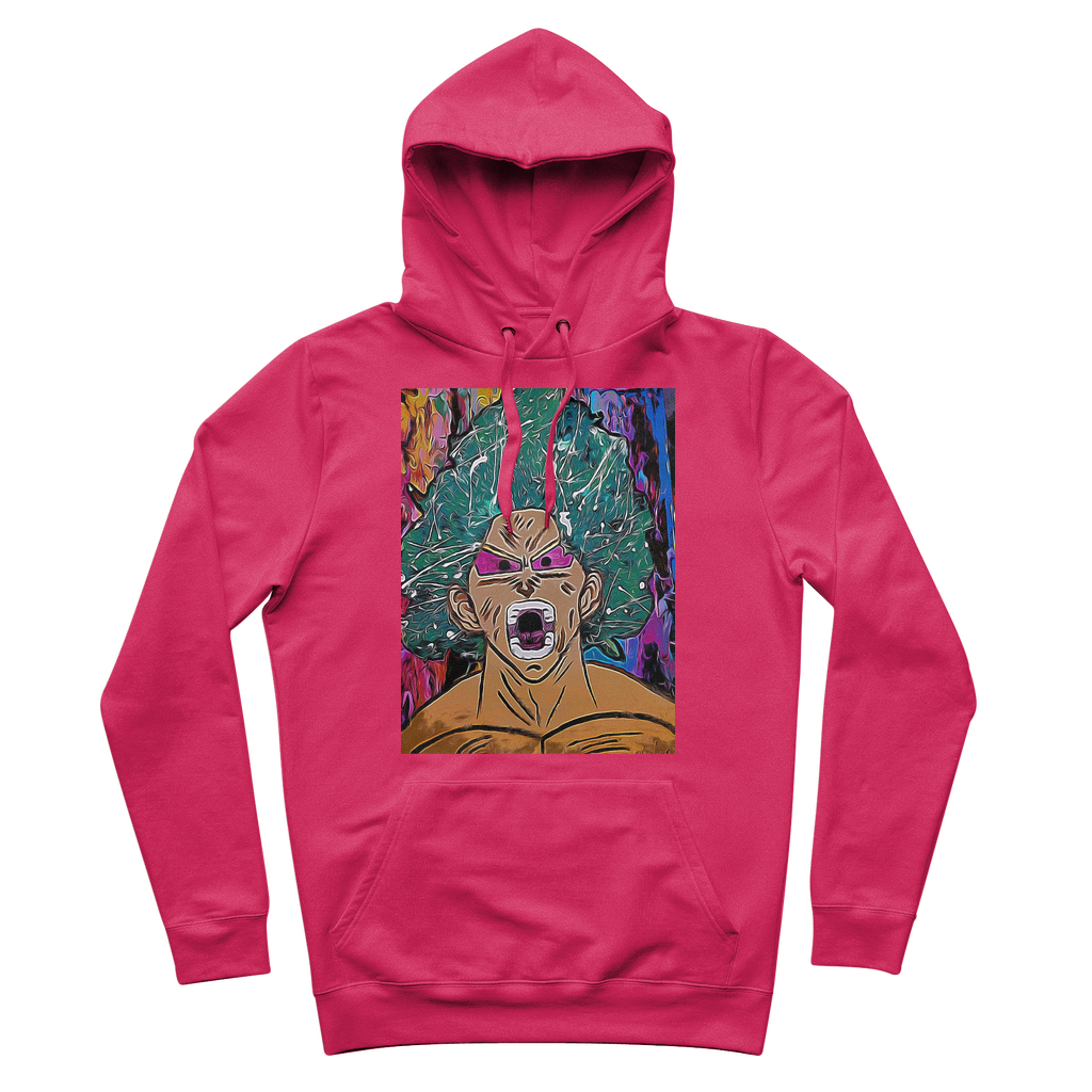 Green Saiyan Premium Adult Hoodie - IAKAM