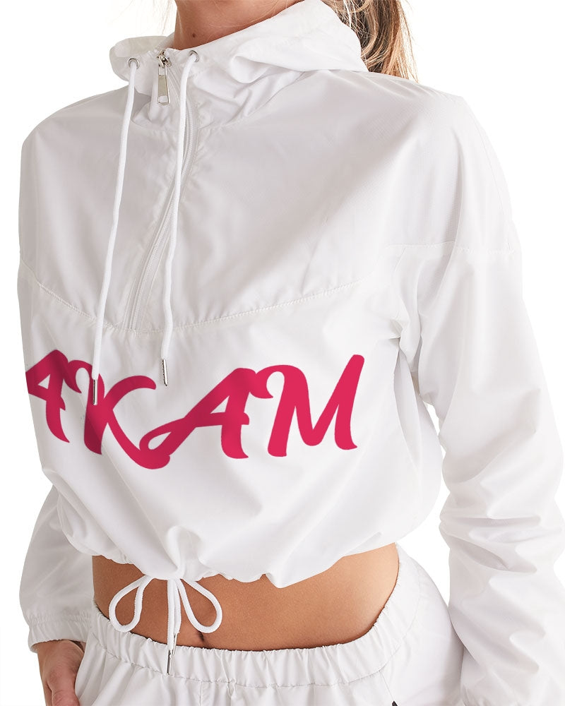 IAKAM Women's Cropped Windbreaker - IAKAM