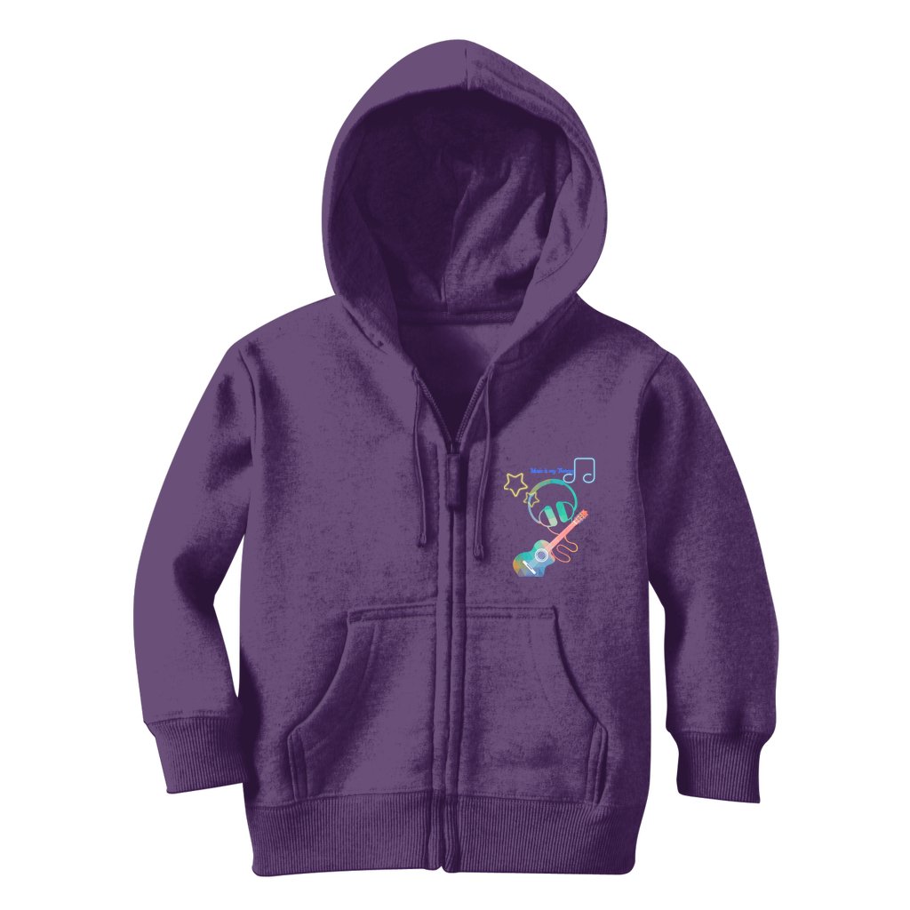 Music Classic Kids Zip Hoodie - IAKAM