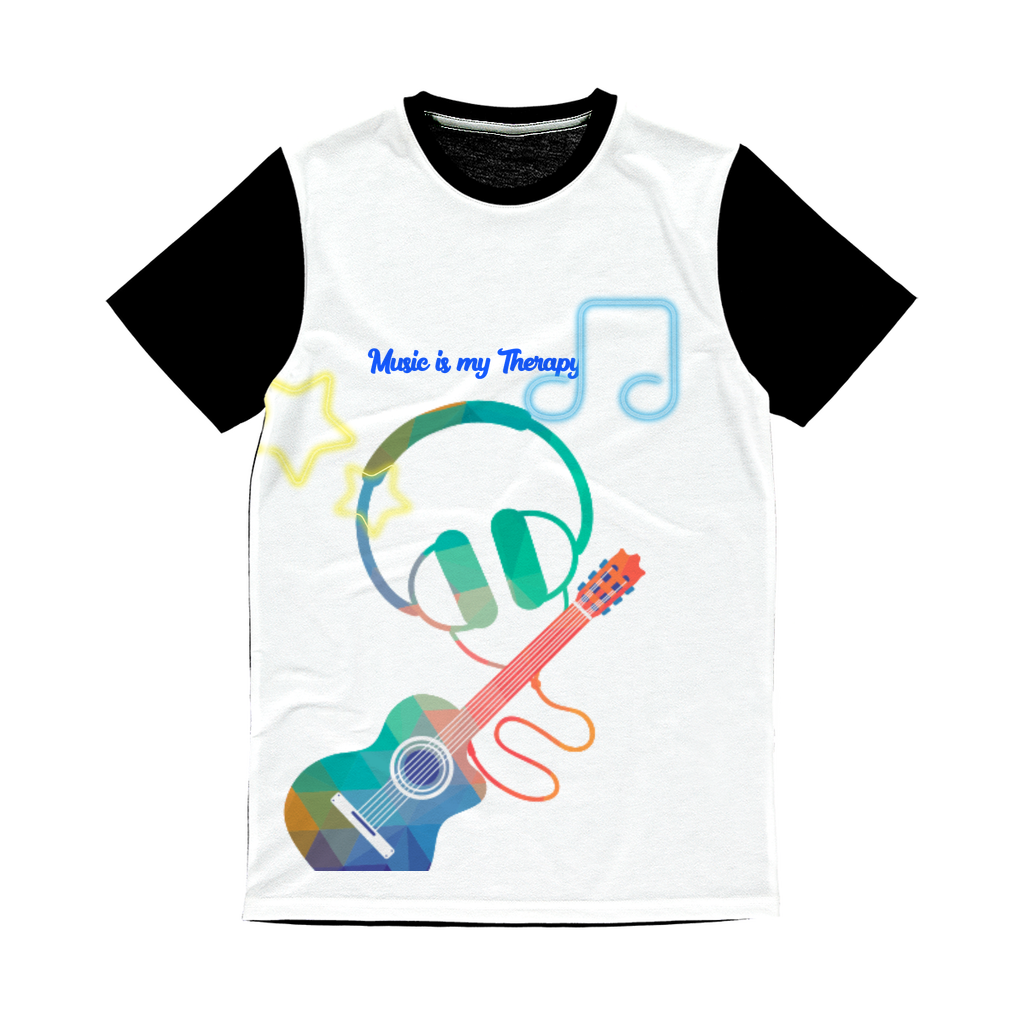 Music Classic Sublimation Panel T-Shirt - IAKAM