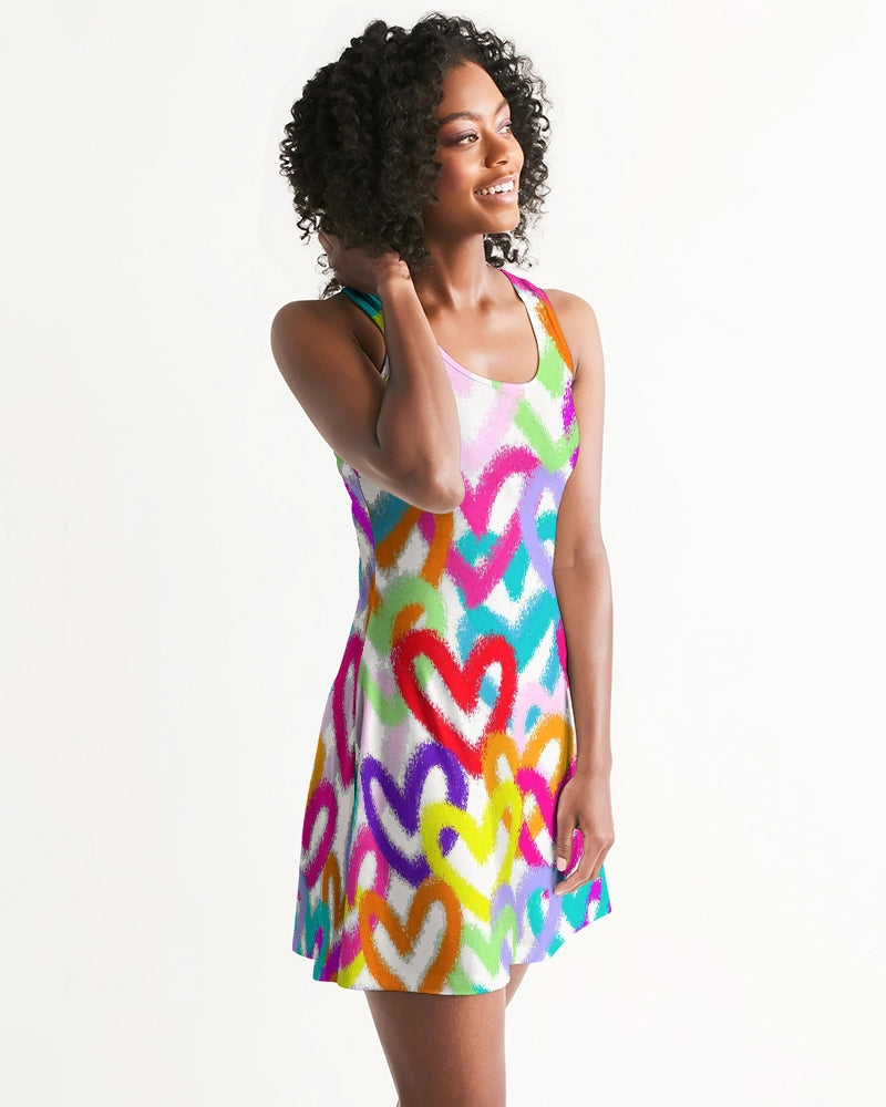 Heartful Women's Racerback Dress - IAKAM