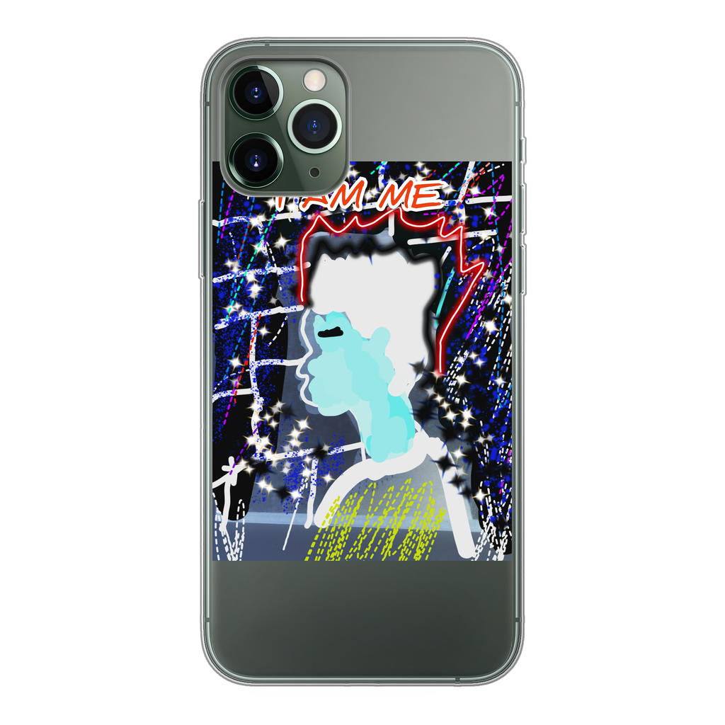 IME Back Printed Transparent Soft Phone Case - IAKAM