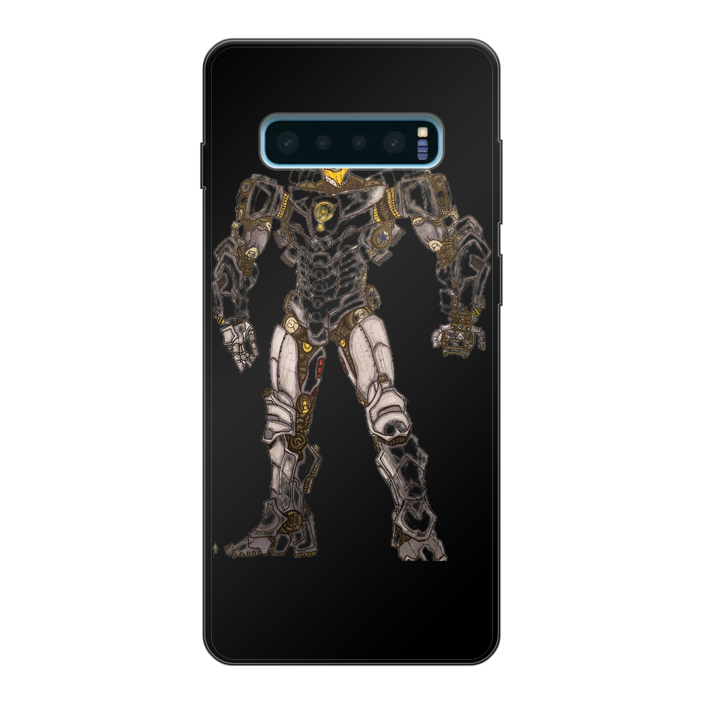 Rimitron Back Printed Black Soft Phone Case - IAKAM