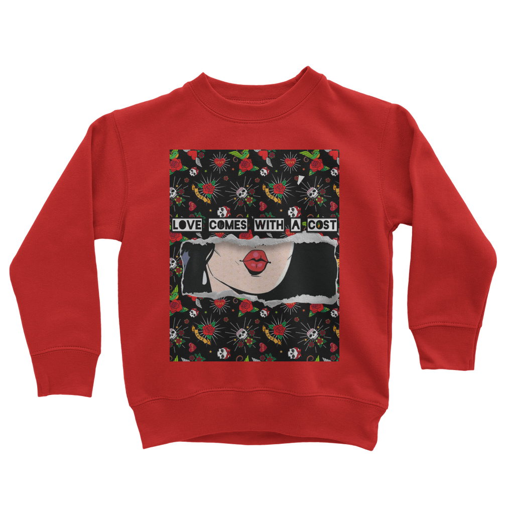 Love Cost Classic Kids Sweatshirt - IAKAM