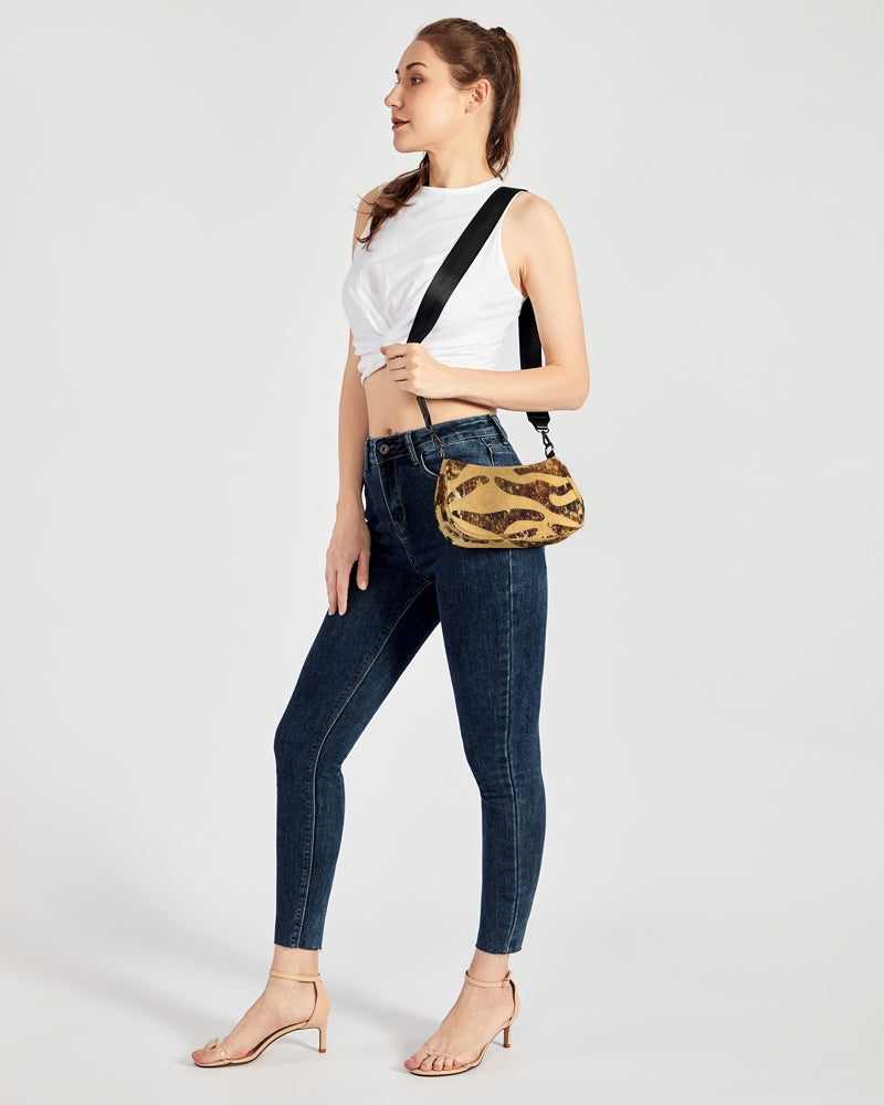 Golden Taz Petite Canvas Pouch - IAKAM