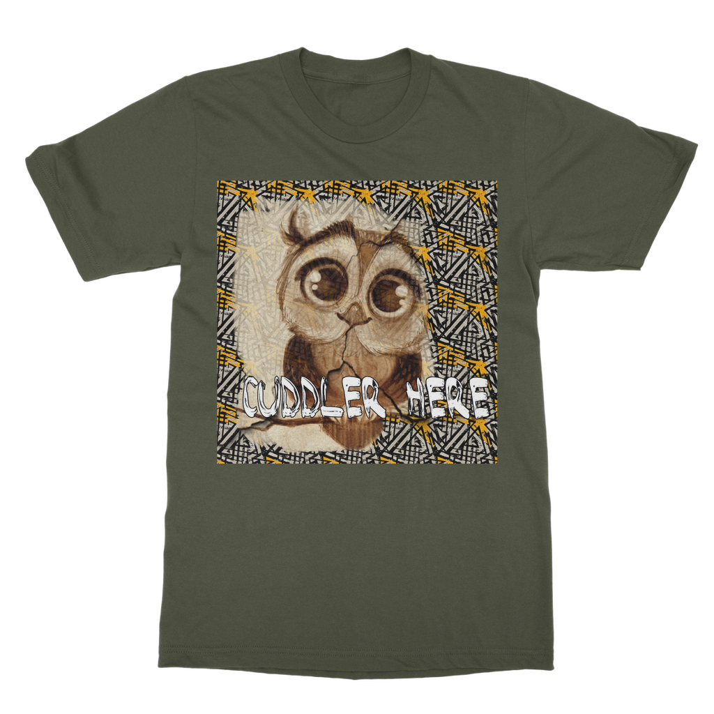 Cuddler Classic Adult T-Shirt Printed - IAKAM