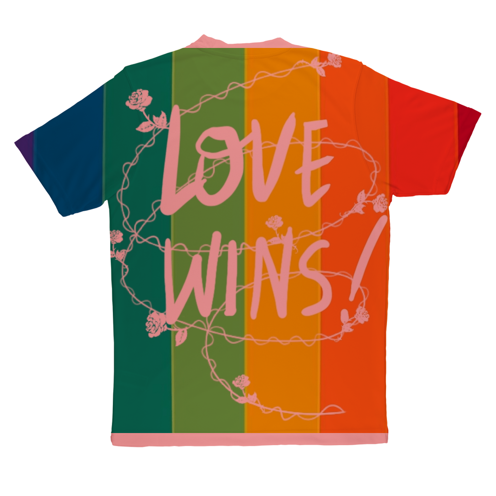 Love Wins Sublimation Performance Adult T-Shirt - IAKAM