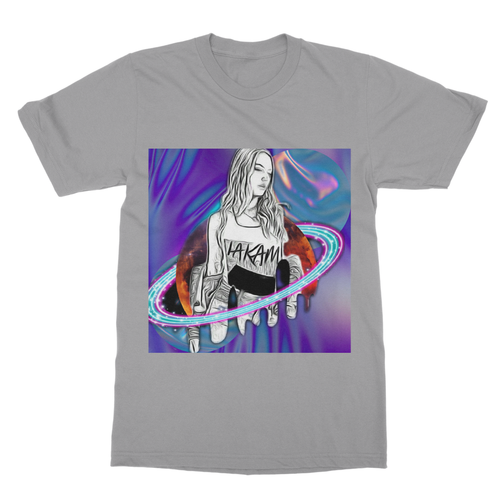 Outerspace3 T-Shirt Dress - IAKAM