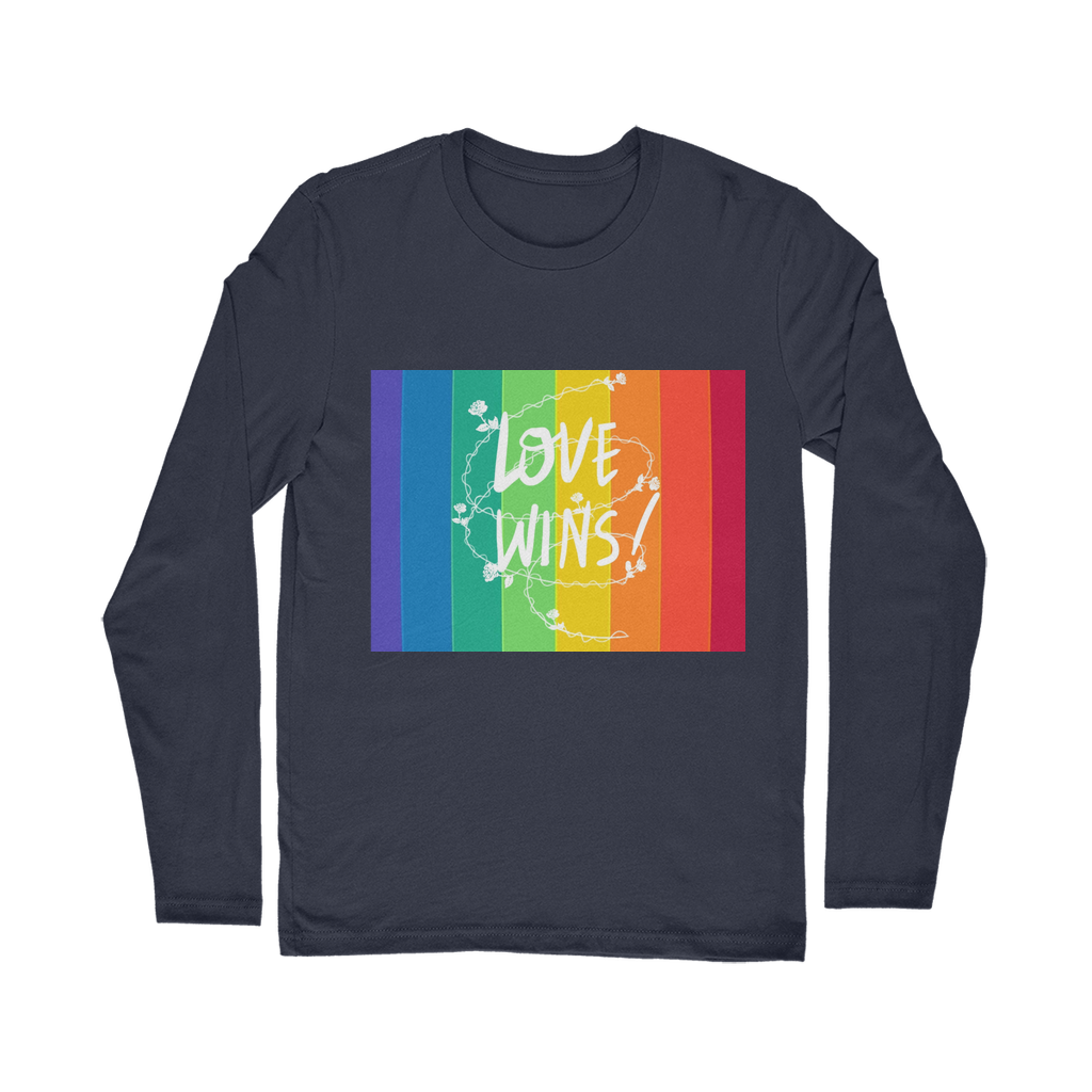 Love Wins Classic Long Sleeve T-Shirt - IAKAM
