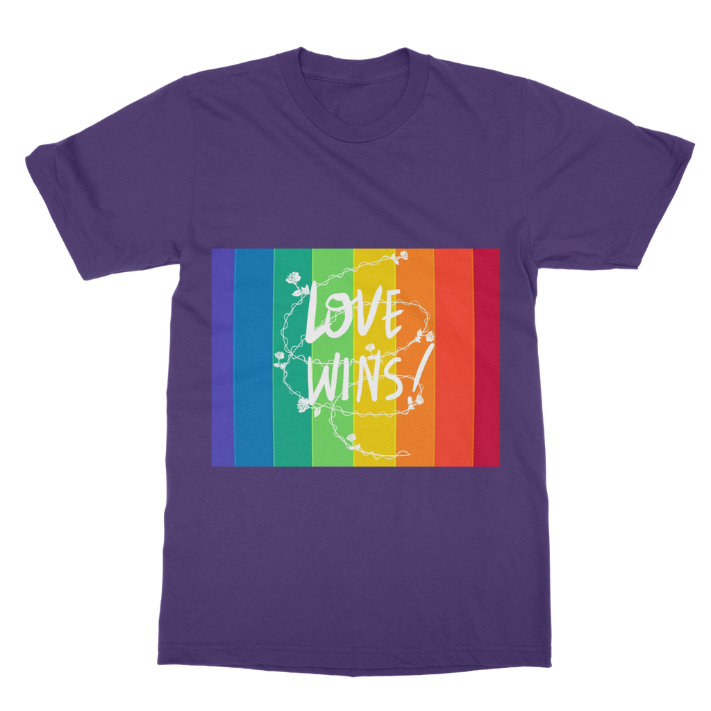 Love Wins T-Shirt Dress - IAKAM