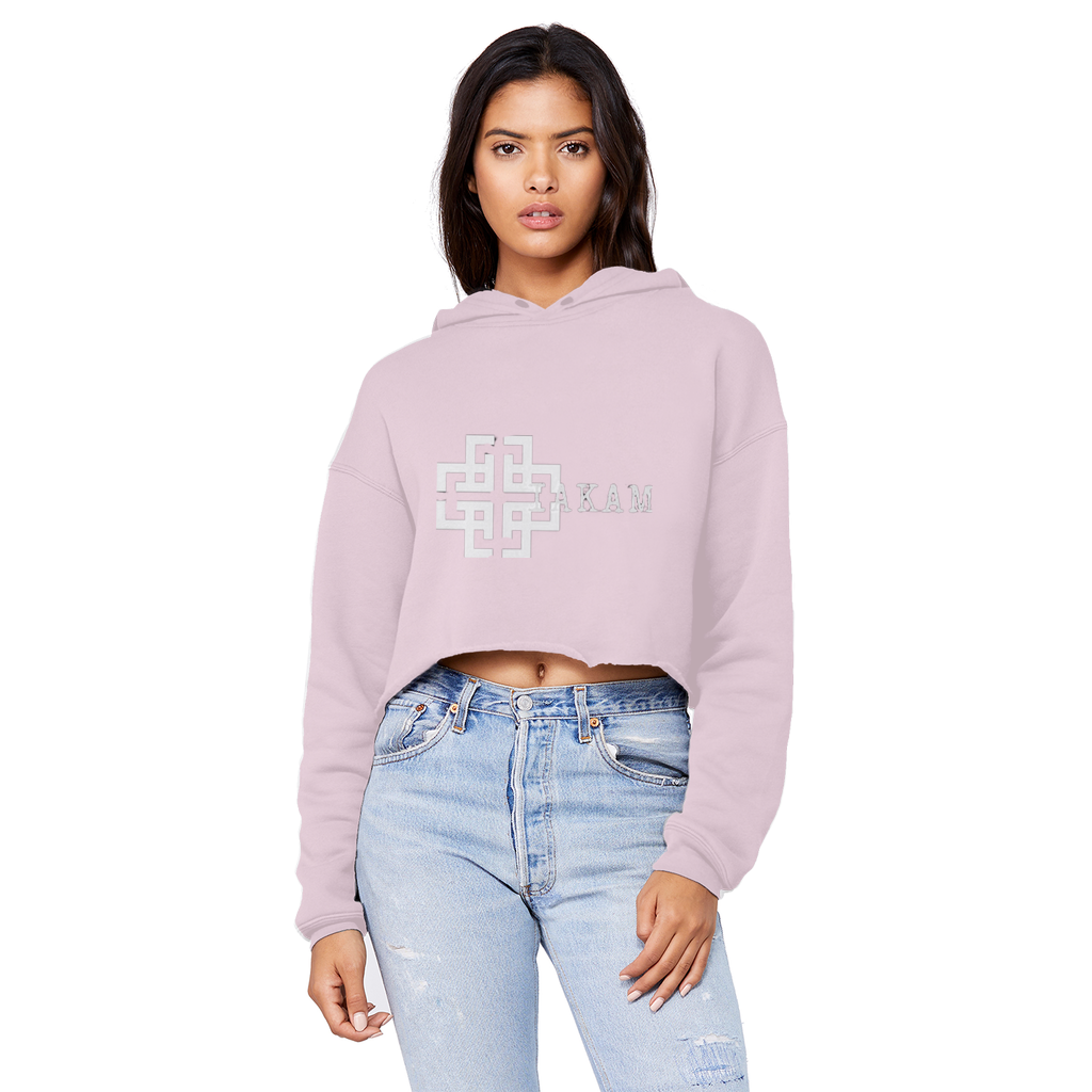 KAM S9 Hoodie Unisex Cropped Raw Edge Boyfriend Hoodie - IAKAM