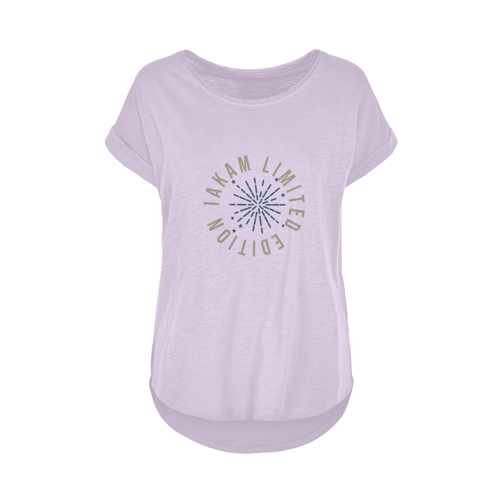 IAKAM Limited Edition Women's Long Slub T-Shirt XS-5XL - IAKAM