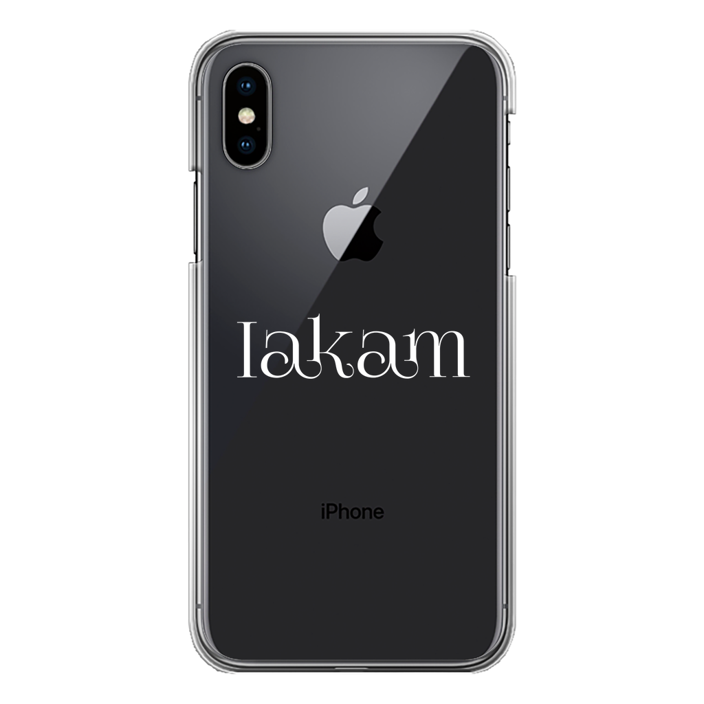 Iakam collec Back Printed Transparent Hard Phone Case - IAKAM