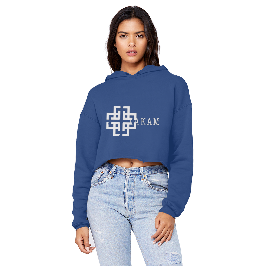 KAM S9 Hoodie Unisex Cropped Raw Edge Boyfriend Hoodie - IAKAM