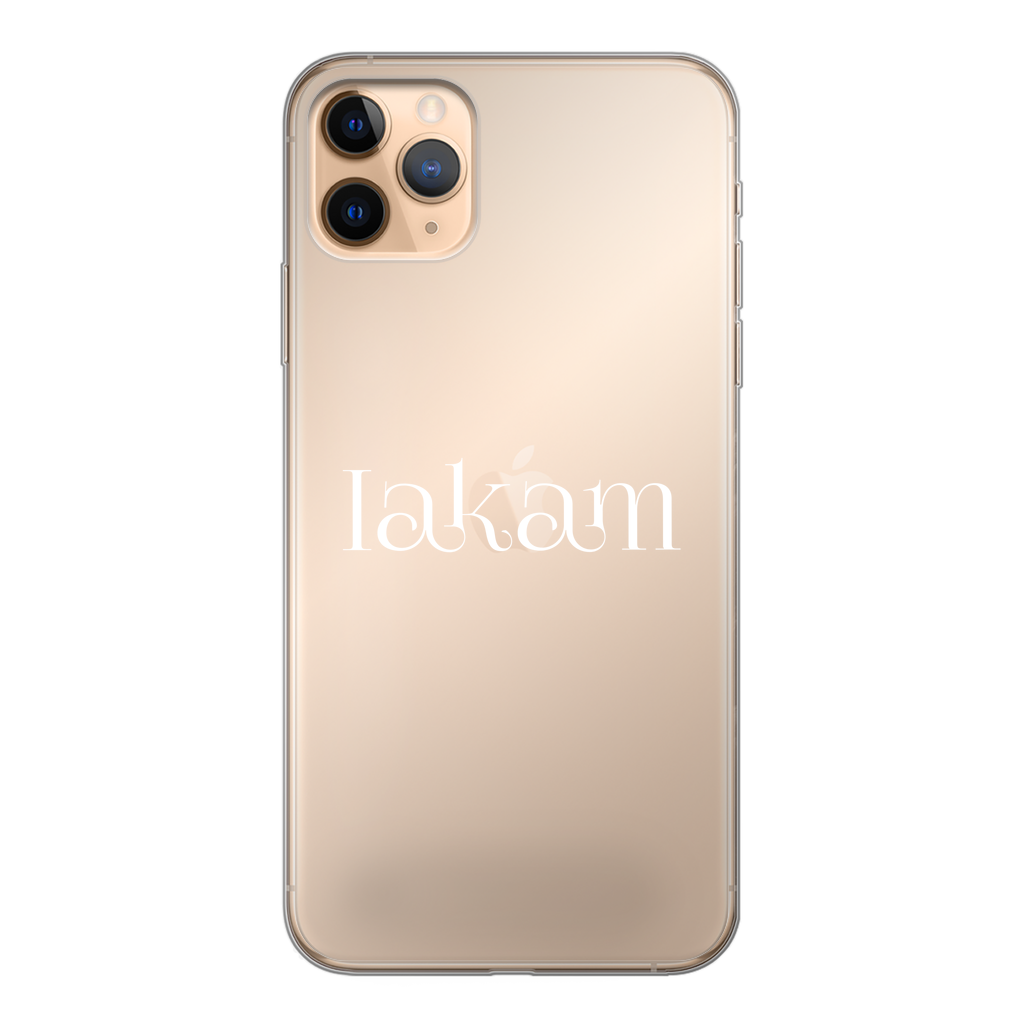 Iakam collec Back Printed Transparent Soft Phone Case - IAKAM