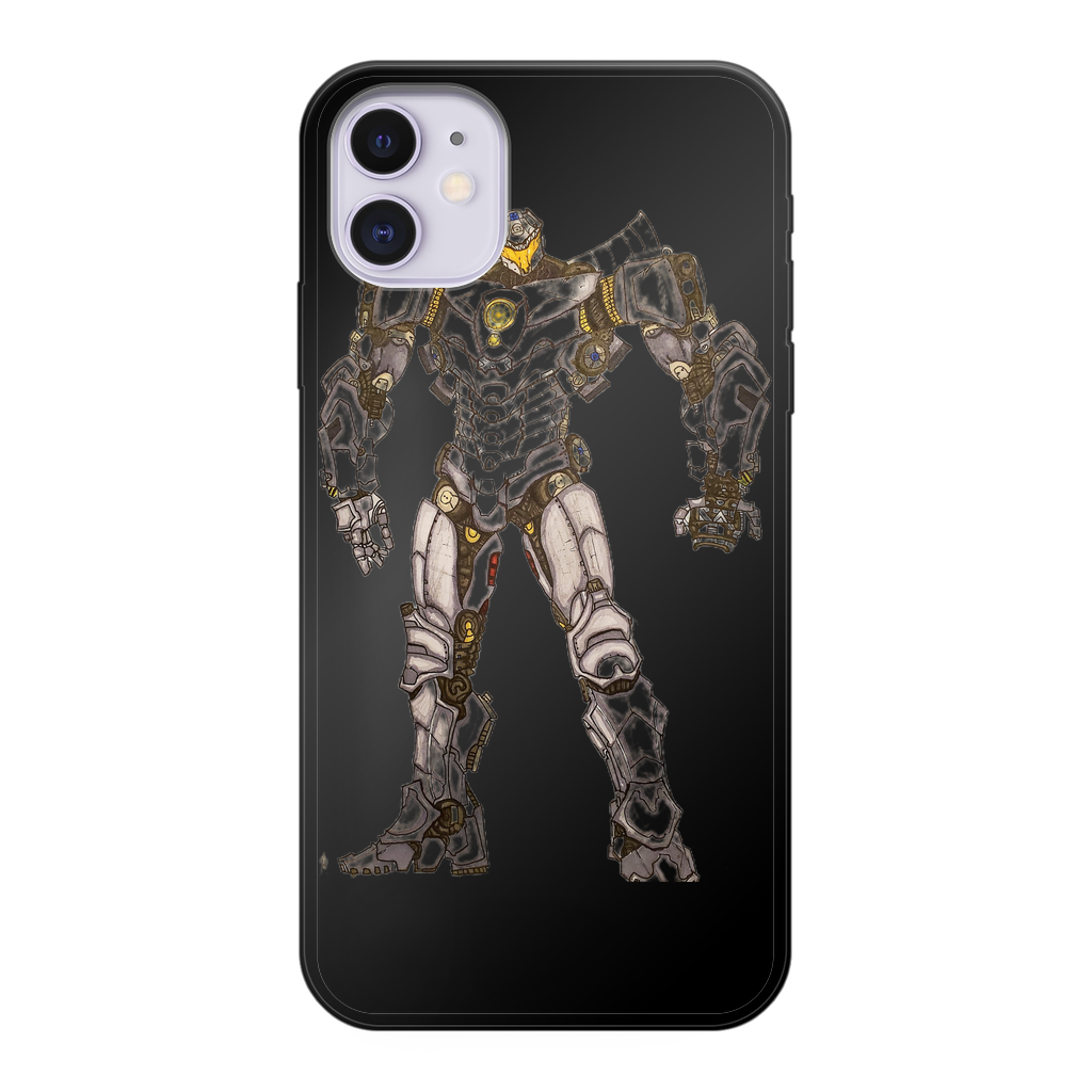 Rimitron Back Printed Black Soft Phone Case - IAKAM