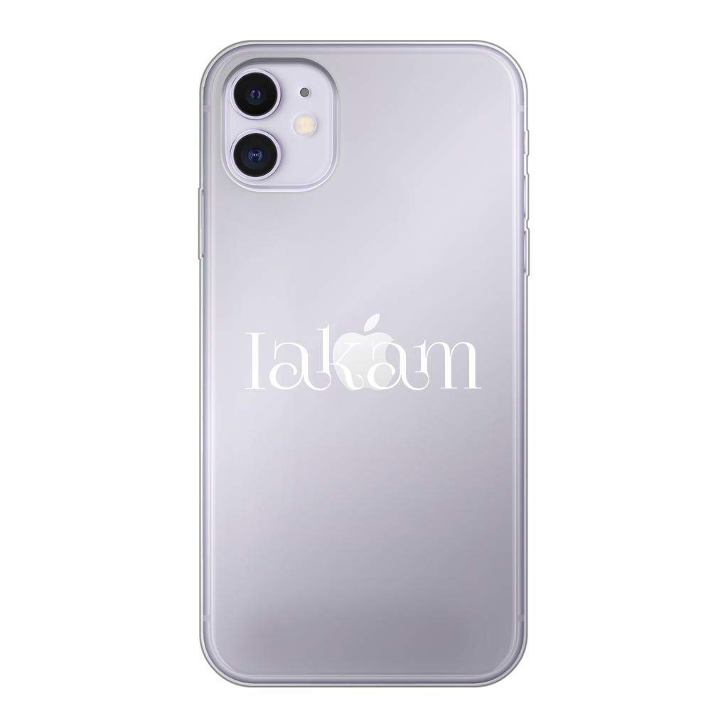 Iakam collec Back Printed Transparent Soft Phone Case - IAKAM