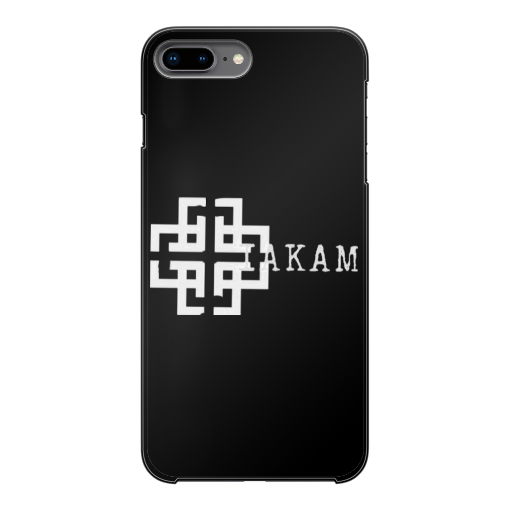 KAM S9 Back Printed Black Hard Phone Case - IAKAM