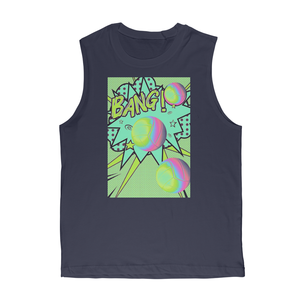 Volley Ball Premium Adult Muscle Top - IAKAM