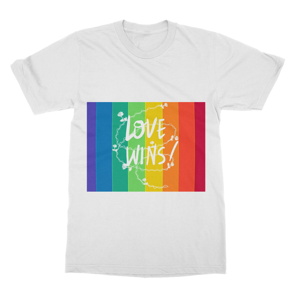 Love Wins T-Shirt Dress - IAKAM