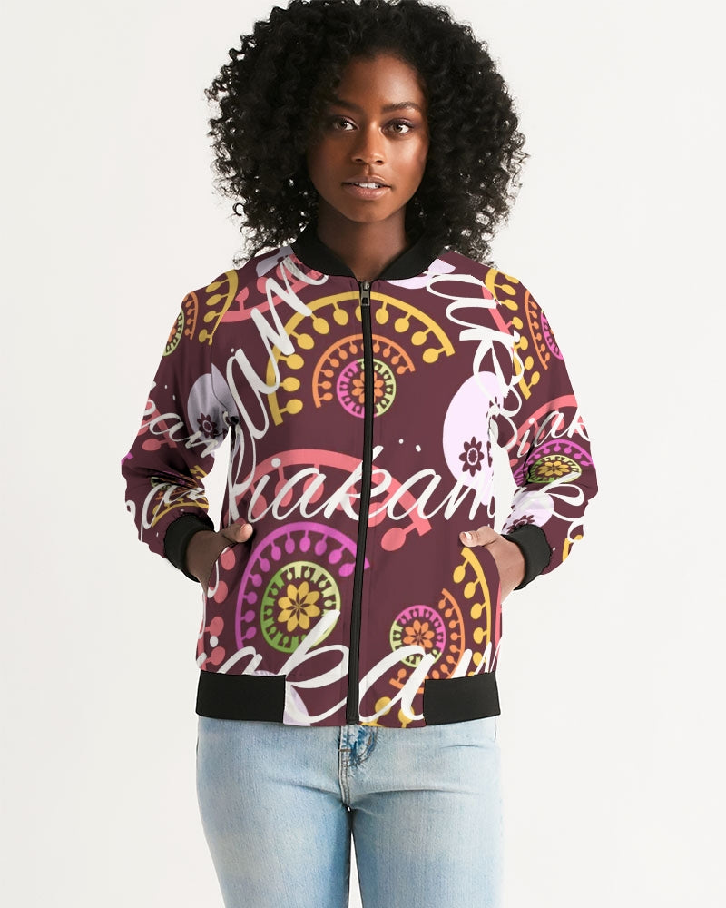 Crazy Skull 1 Women's Bomber Jacket - IAKAM