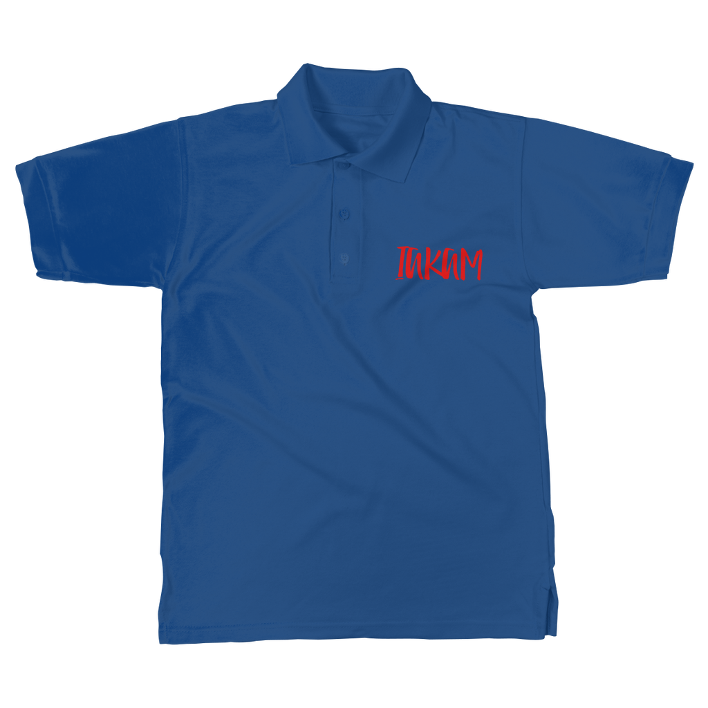 IAKAM Red Classic Adult Polo Shirt - IAKAM