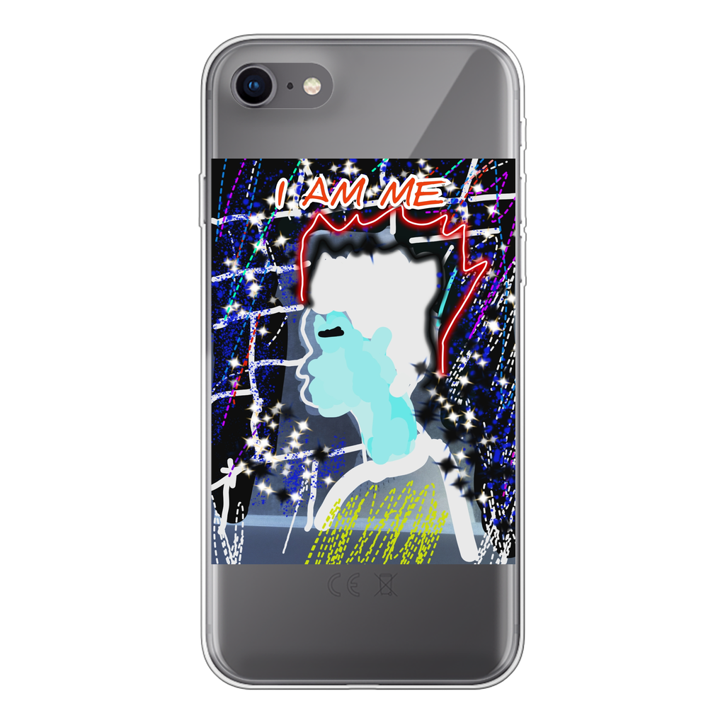 IME Back Printed Transparent Soft Phone Case - IAKAM