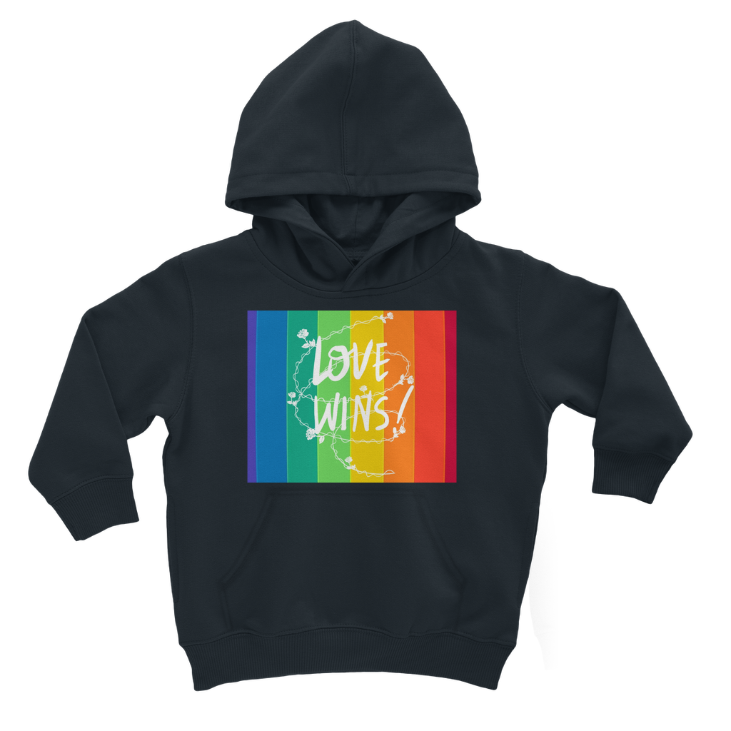 Love Wins Classic Kids Hoodie - IAKAM