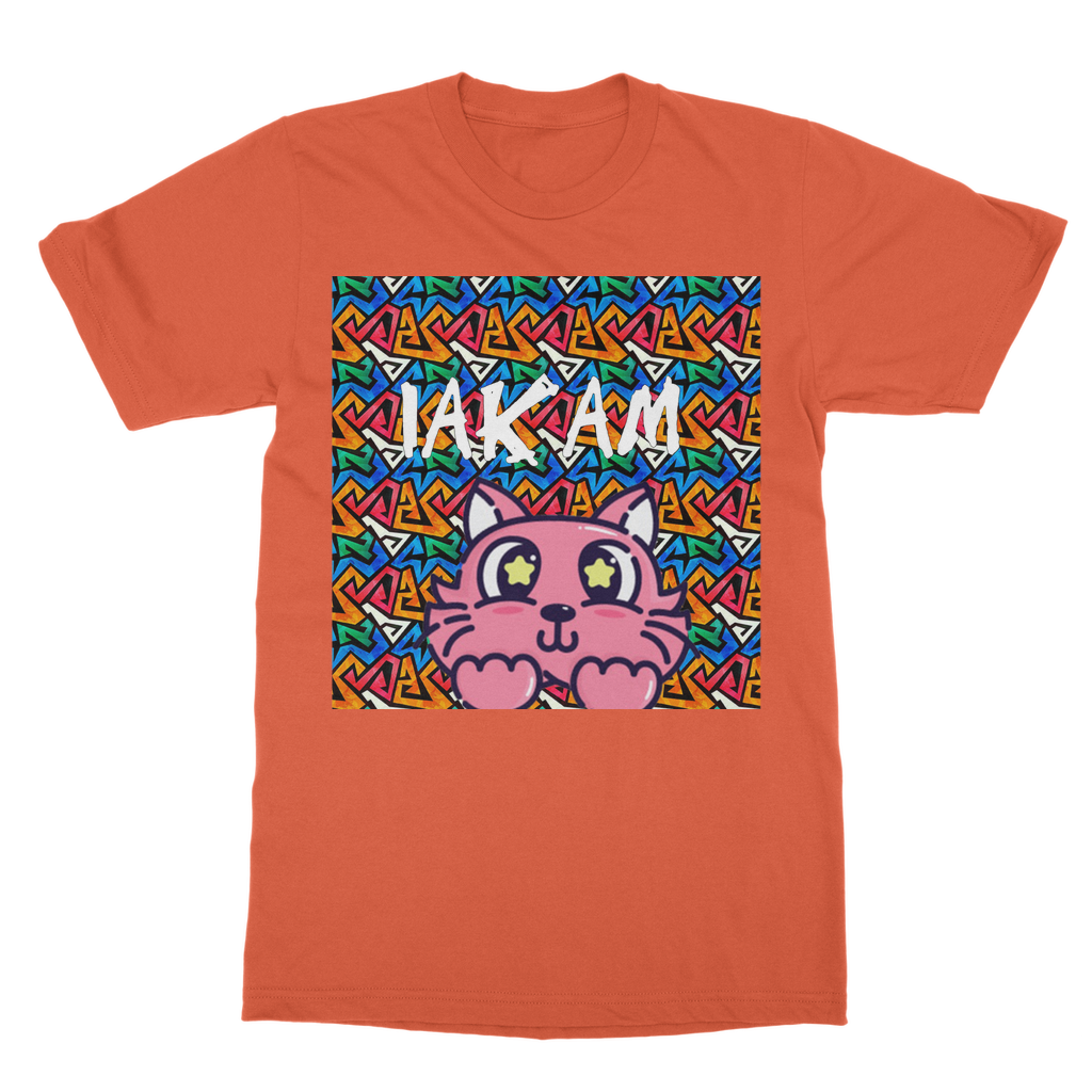 IAKAM Kat Classic Adult T-Shirt Printed - IAKAM