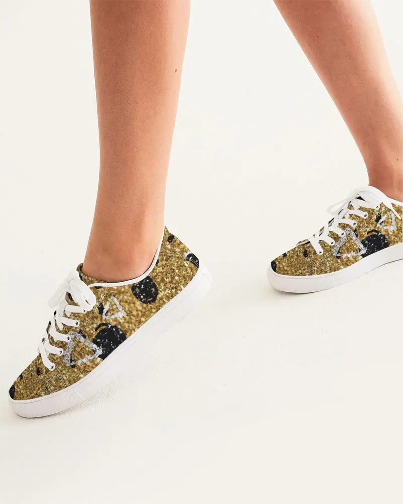 Realm Women's Faux-Leather Sneaker - IAKAM