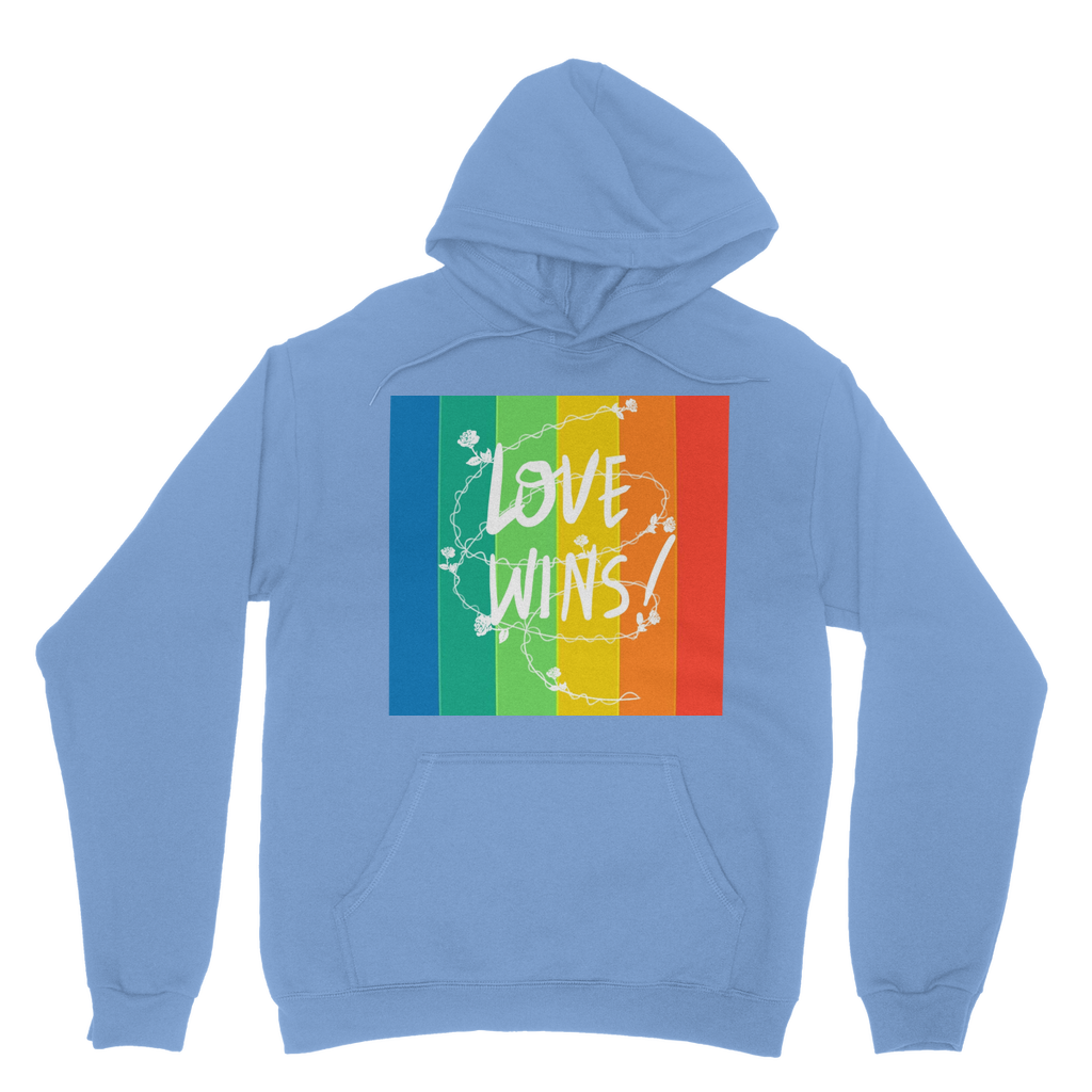 Love Wins Classic Adult Hoodie - IAKAM