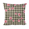 FLOWER PAT Throw Pillows - IAKAM
