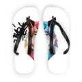Vibes Kids Heart Flip Flops - IAKAM