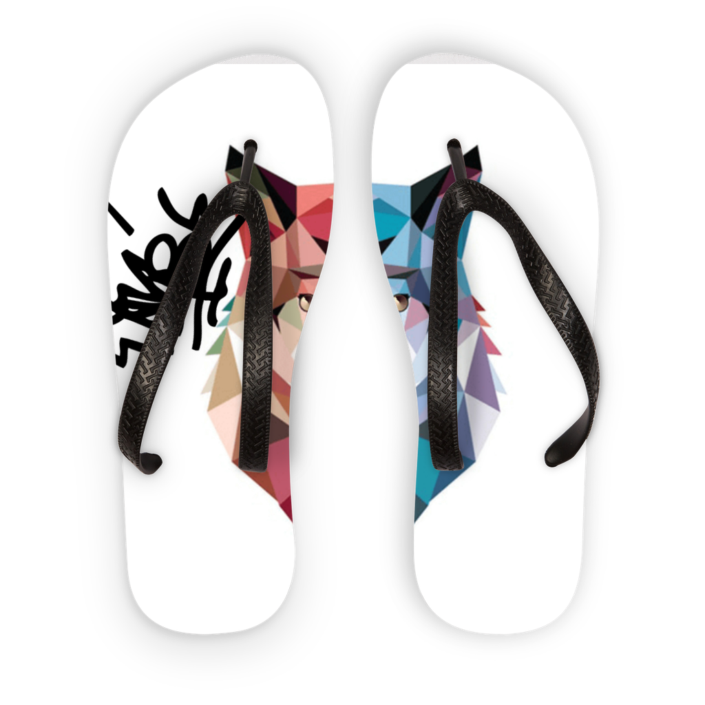 Vibes Kids Heart Flip Flops - IAKAM