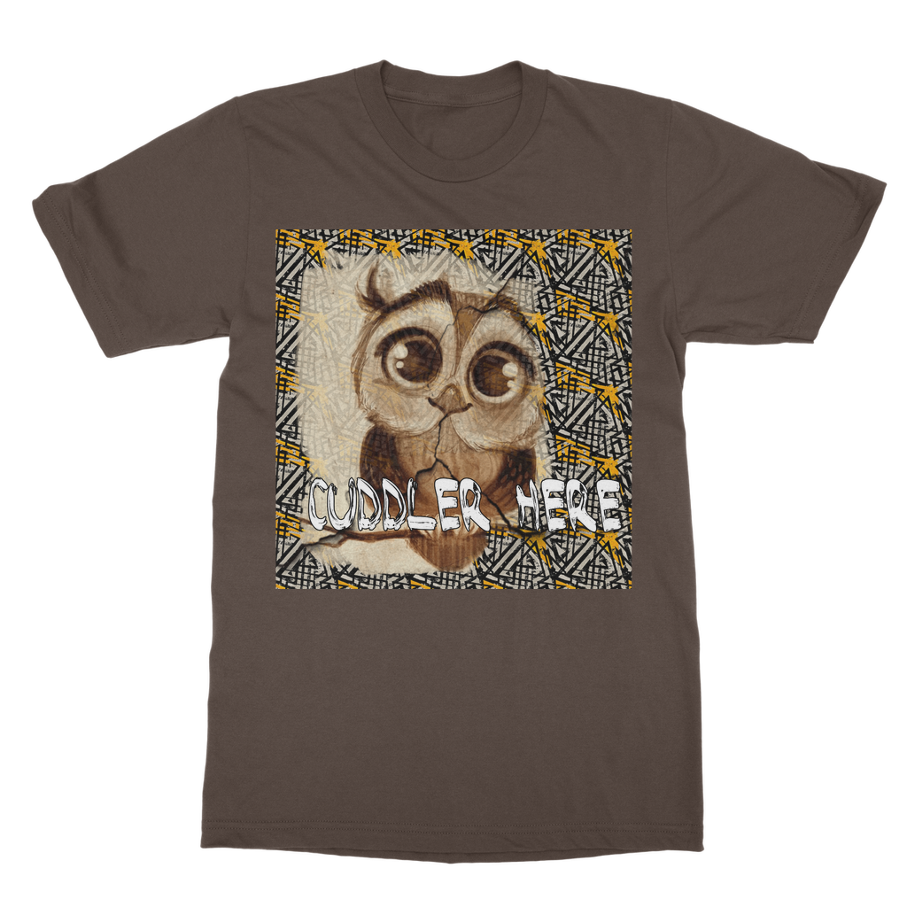 Cuddler Classic Adult T-Shirt Printed - IAKAM