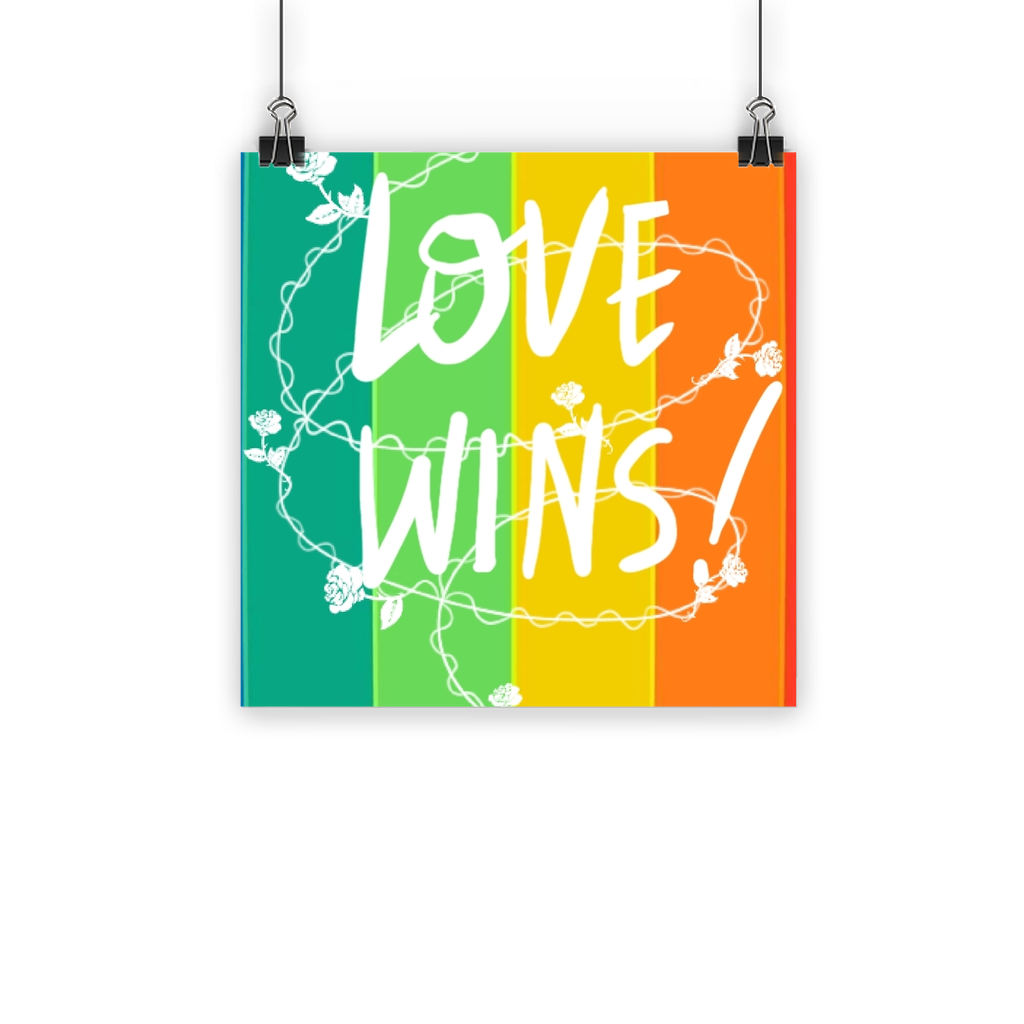 Love Wins Classic Poster - IAKAM