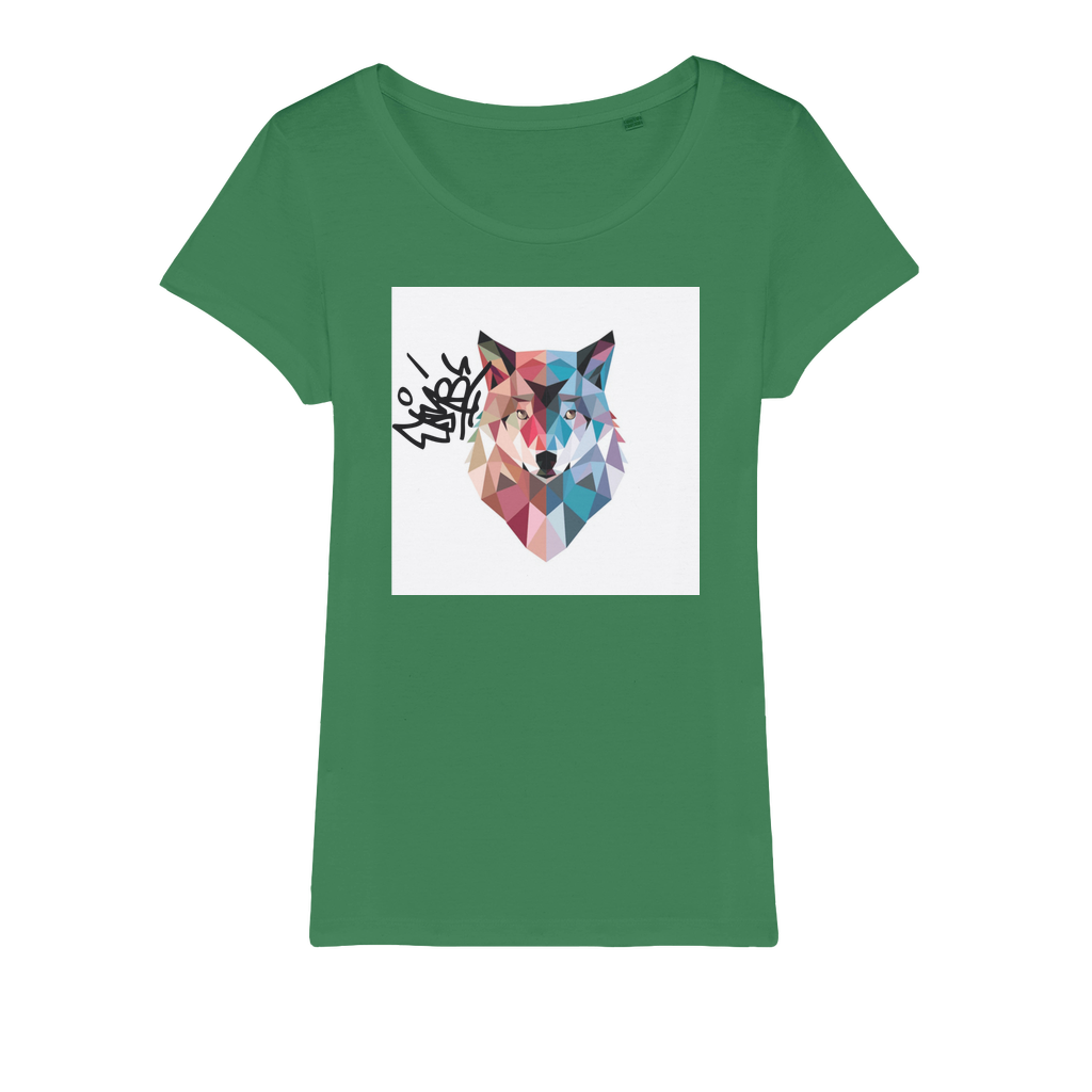 Vibes Organic Jersey Womens T-Shirt - IAKAM
