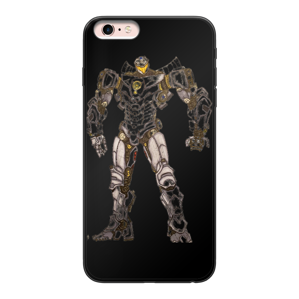 Rimitron Back Printed Black Soft Phone Case - IAKAM