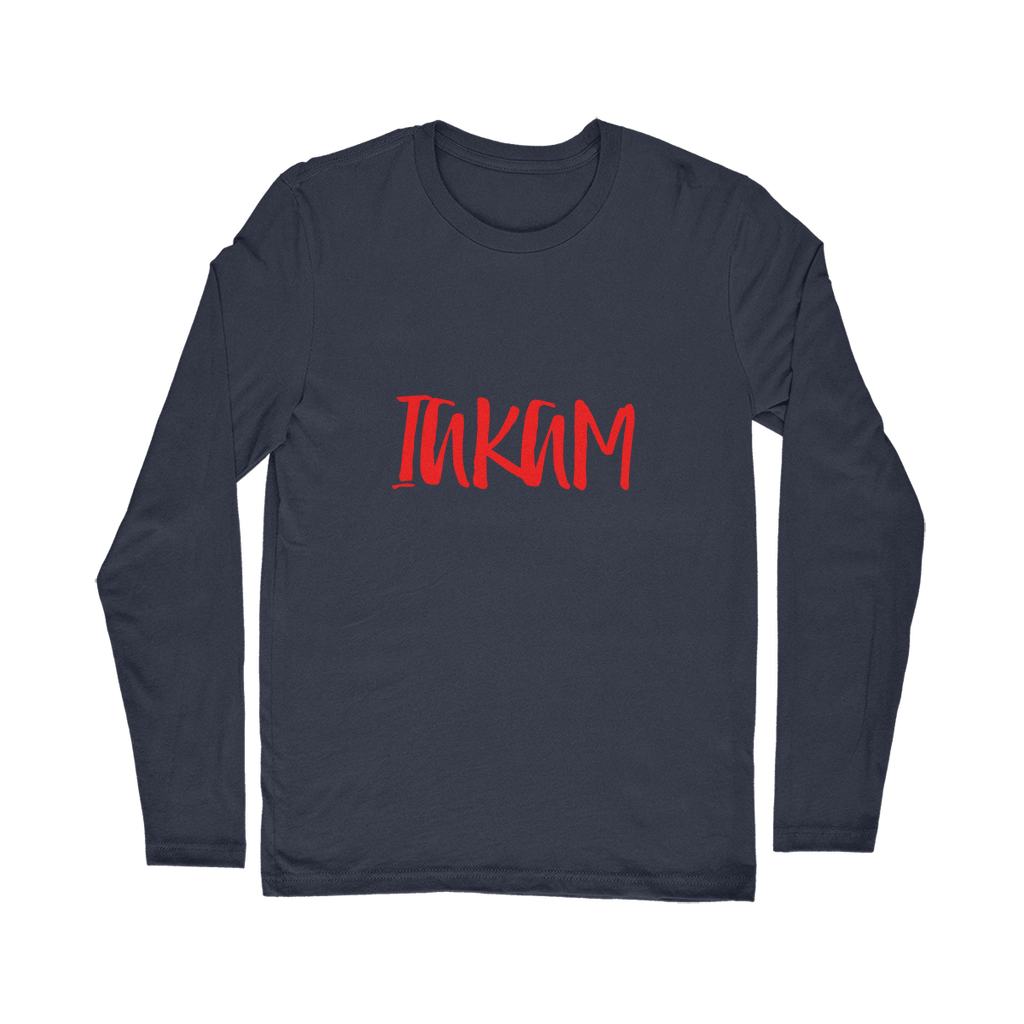IAKAM Red Classic Long Sleeve T-Shirt - IAKAM
