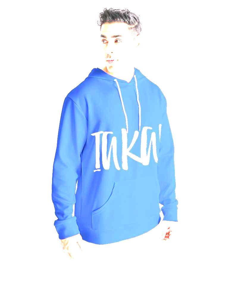 Blue Men's Hoodie - IAKAM
