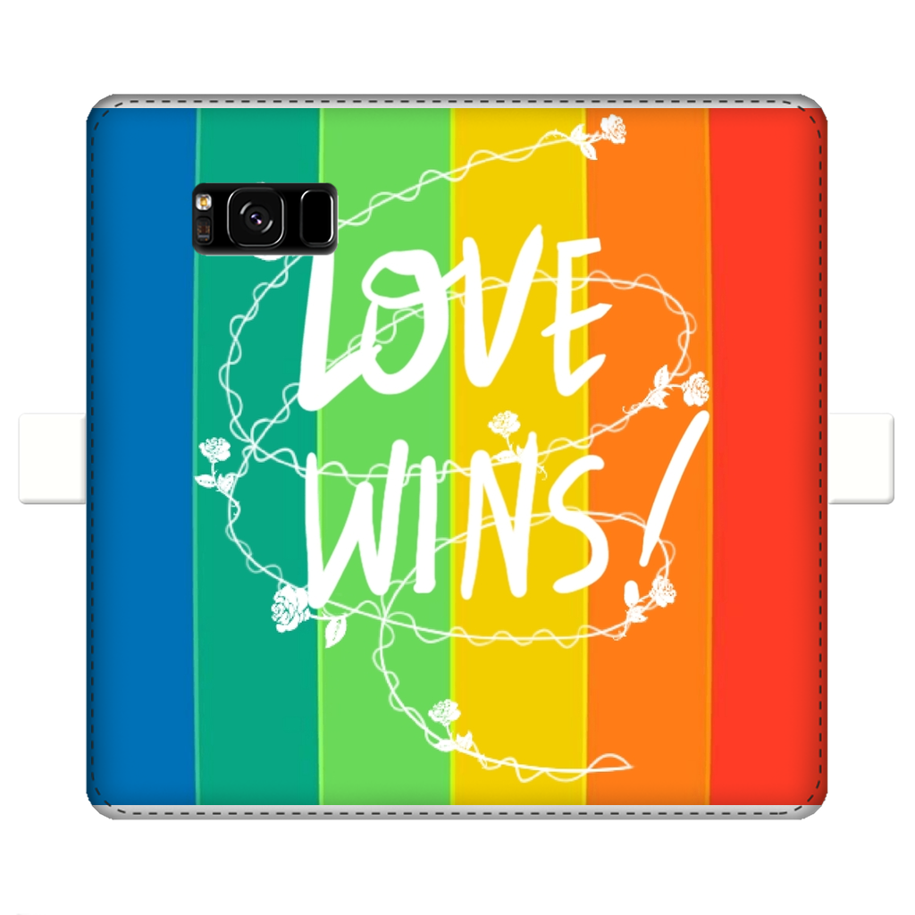 Love Wins Fully Printed Wallet Cases - IAKAM