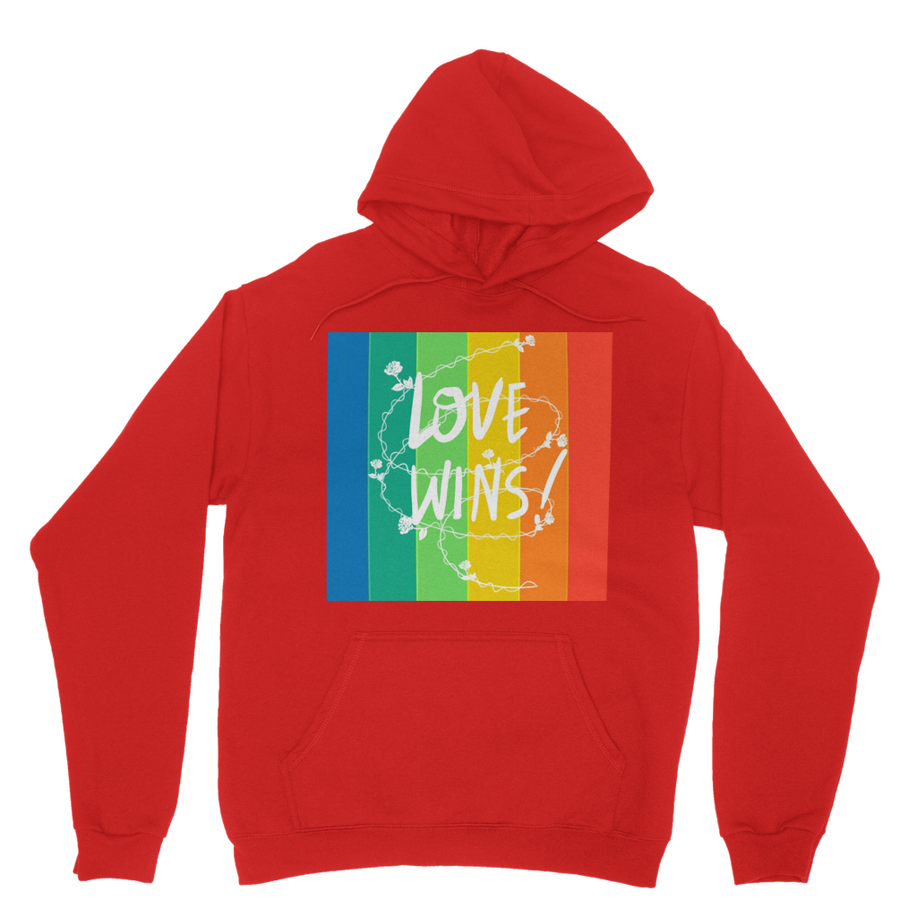 Love Wins Classic Adult Hoodie - IAKAM