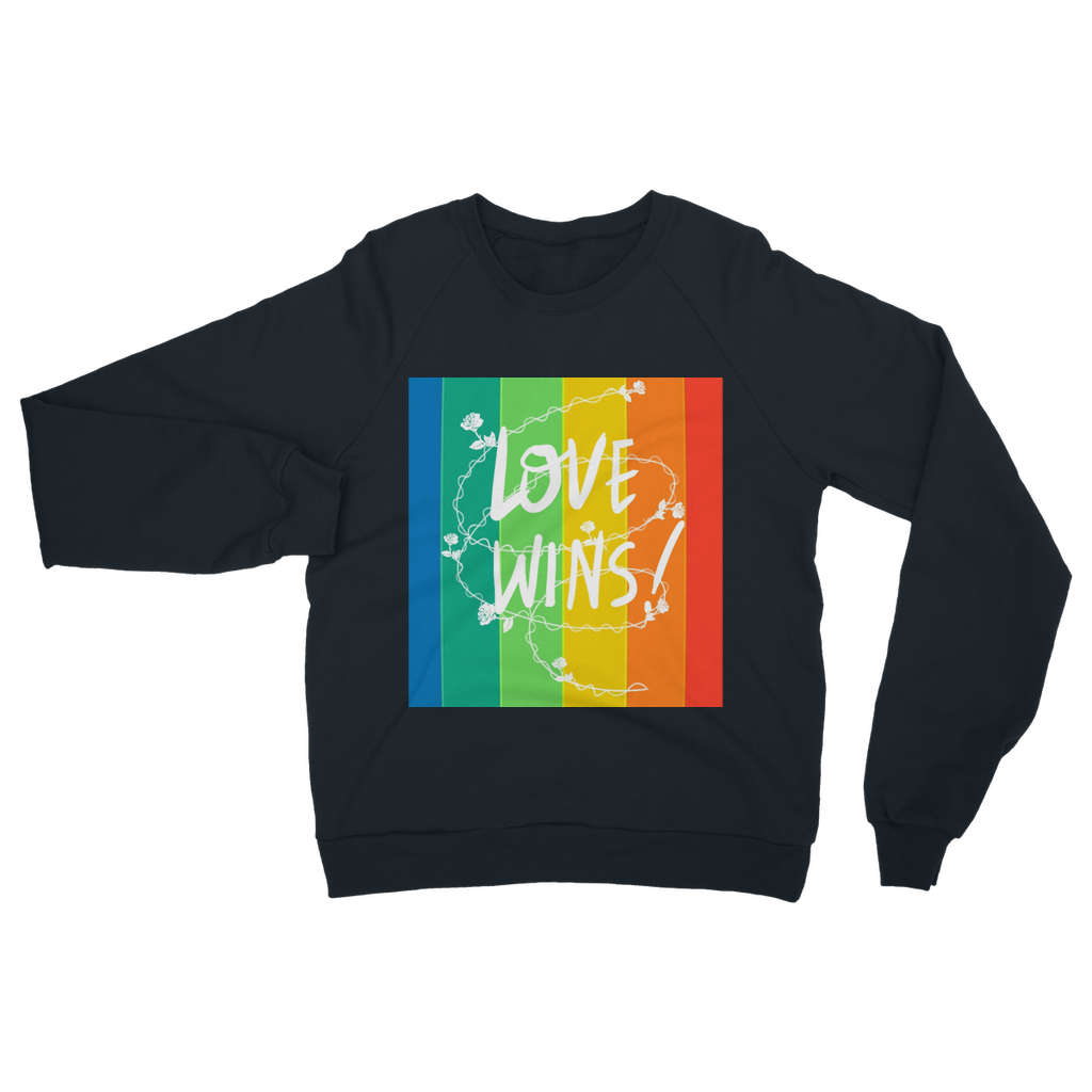 Love Wins Classic Adult Sweatshirt - IAKAM