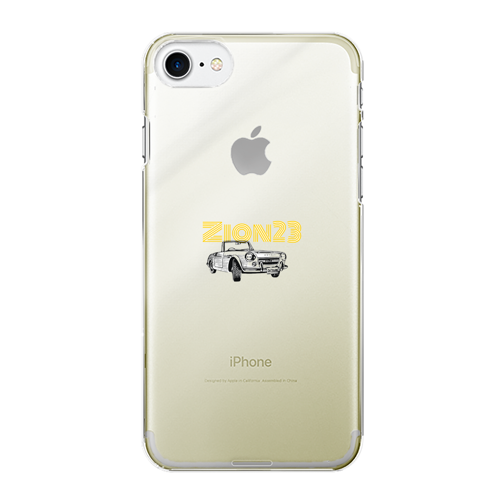 Zion23 Back Printed Transparent Hard Phone Case - IAKAM