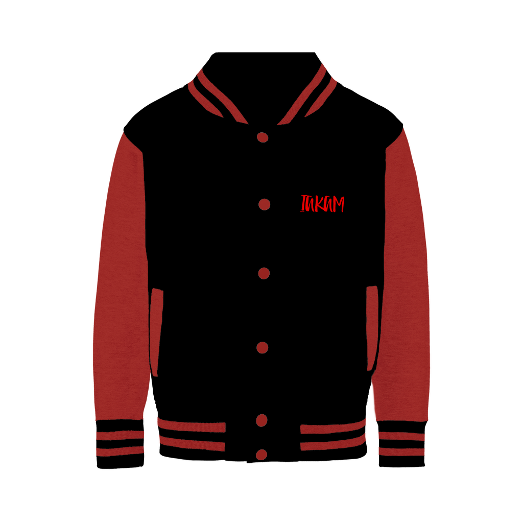 IAKAM Red Varsity Jacket - IAKAM