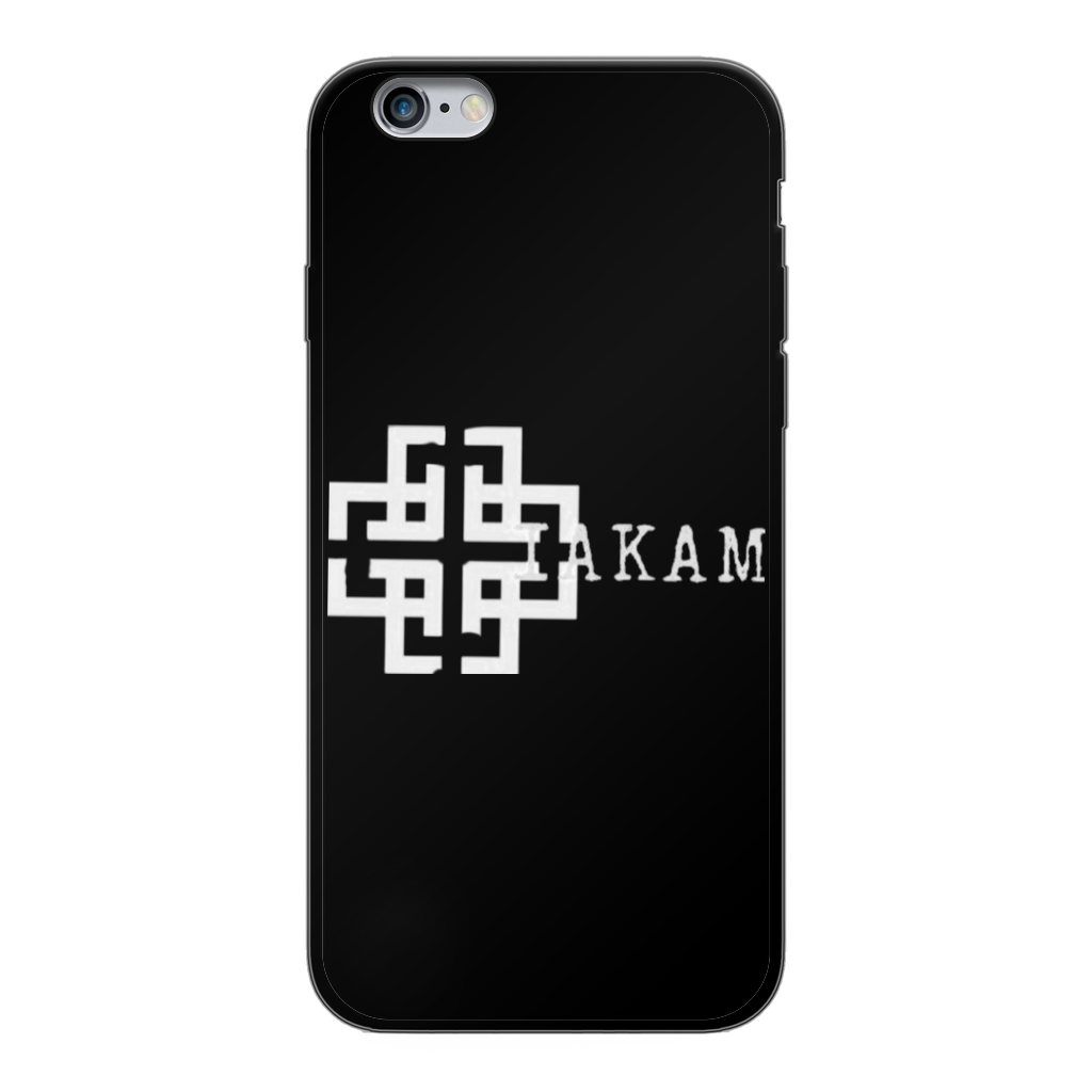 KAM S9 Back Printed Black Soft Phone Case - IAKAM