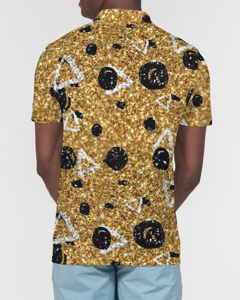Realm Men's Slim Fit Short Sleeve Polo - IAKAM