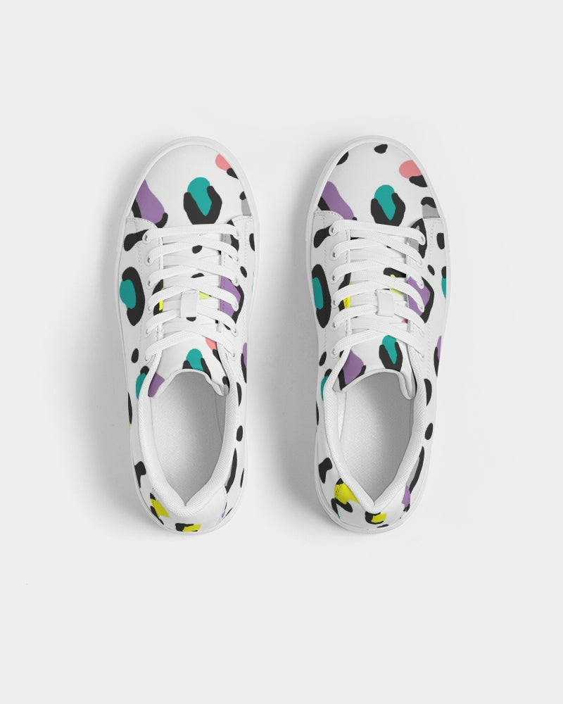 Bedrock Women's Faux-Leather Sneaker - IAKAM